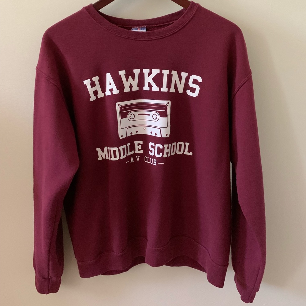 Hawkins middle school jacket